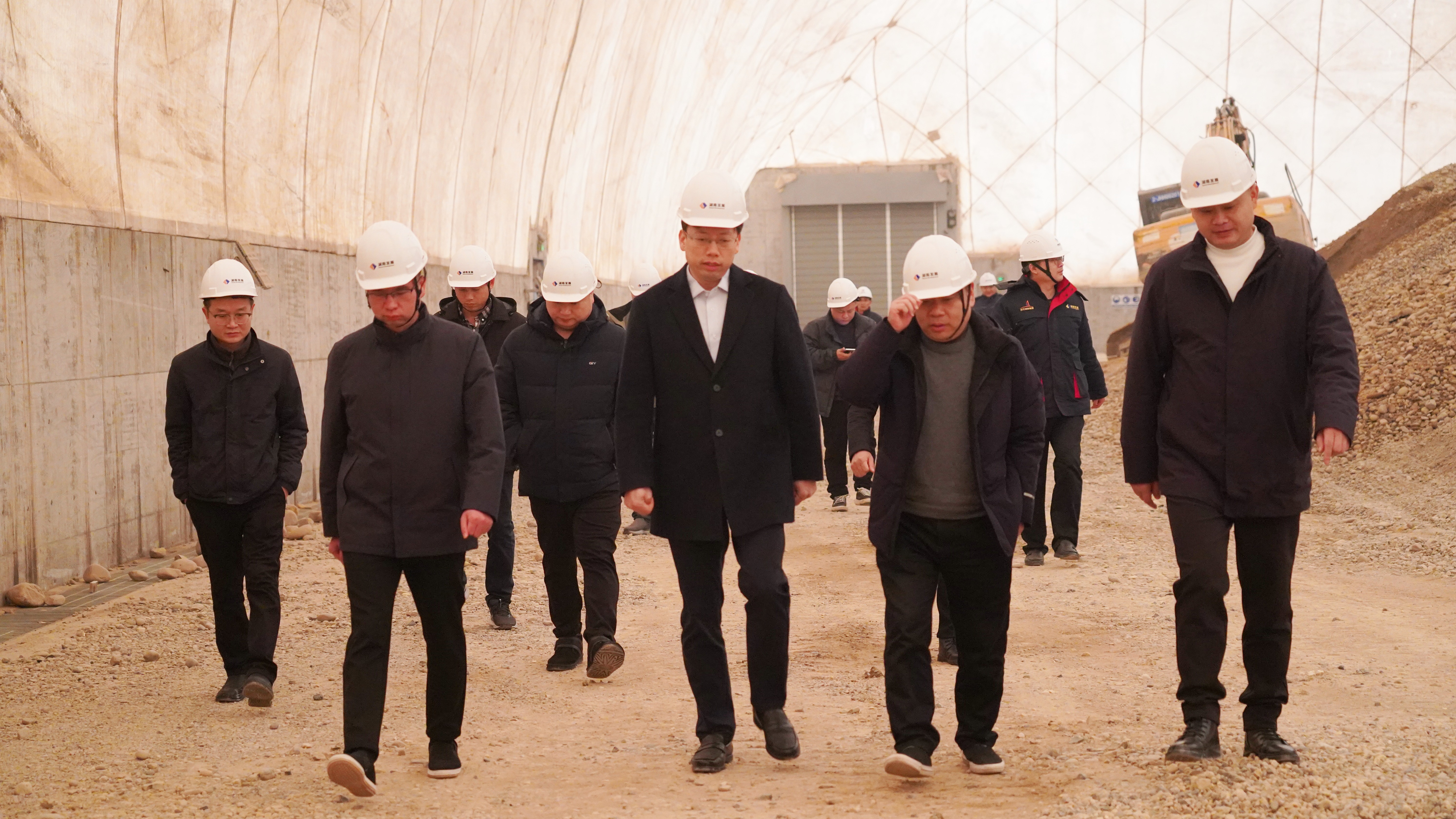 沅江市委副书记张心镜一行调研米兰体育平台app官网_米兰体育(中国)机制砂和砂石集散中心项目