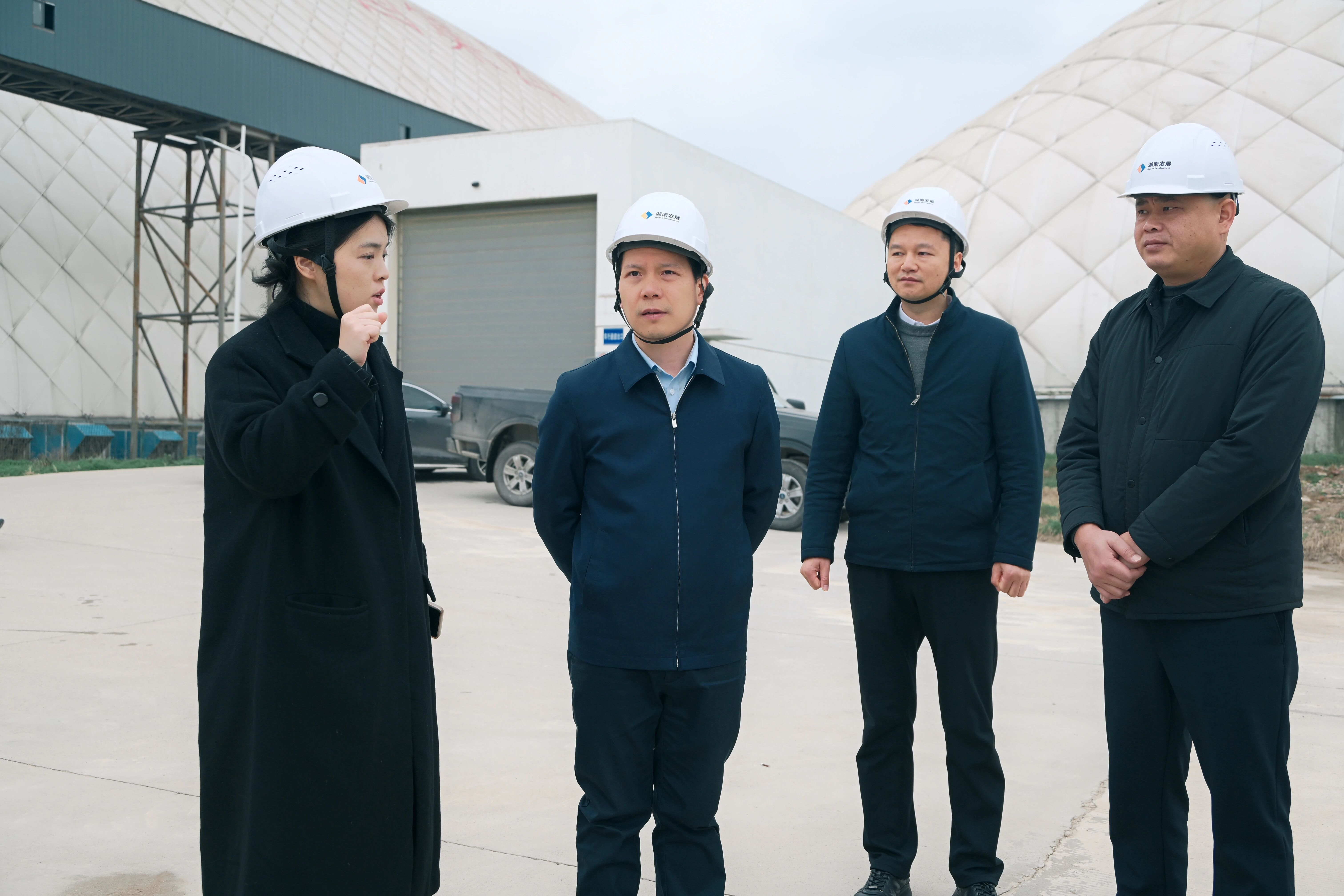 廖江华调研米兰体育平台app官网_米兰体育(中国)机制砂和砂石集散中心项目